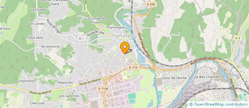 localisation de l'entreprise PODOS CHANCELADE  CHANCELADE