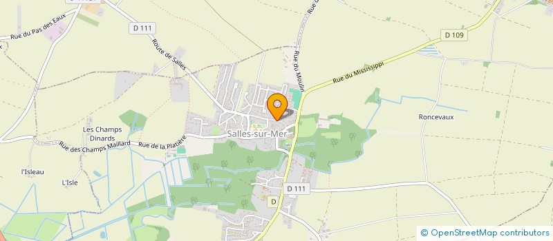 localisation de l'entreprise PODS  SALLES-SUR-MER