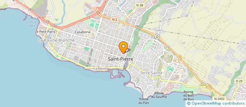 localisation de l'entreprise POE RAVA ITI à SAINT-PIERRE