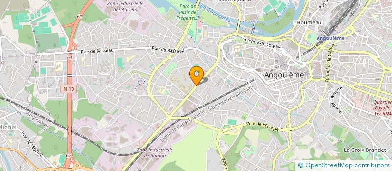 localisation de l'entreprise POELE DORDOGNE à ANGOULEME