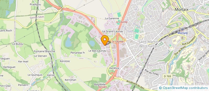 localisation de l'entreprise POELES ET CHEMINEES LENCOT à SAINT-MARTIN-DES-CHAMPS