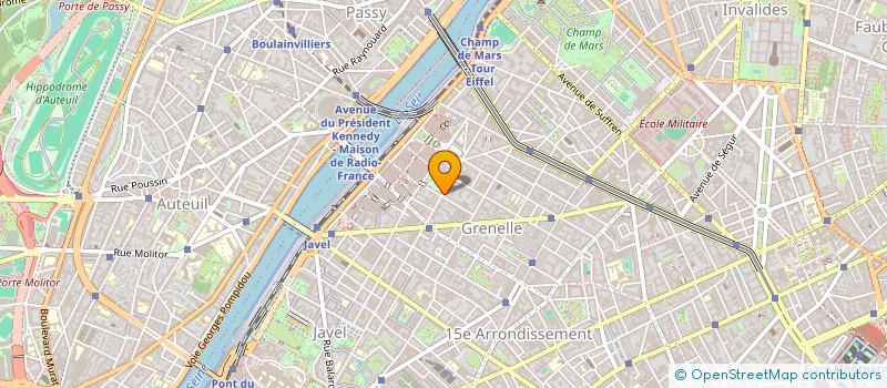 localisation de l'entreprise POEM  PARIS