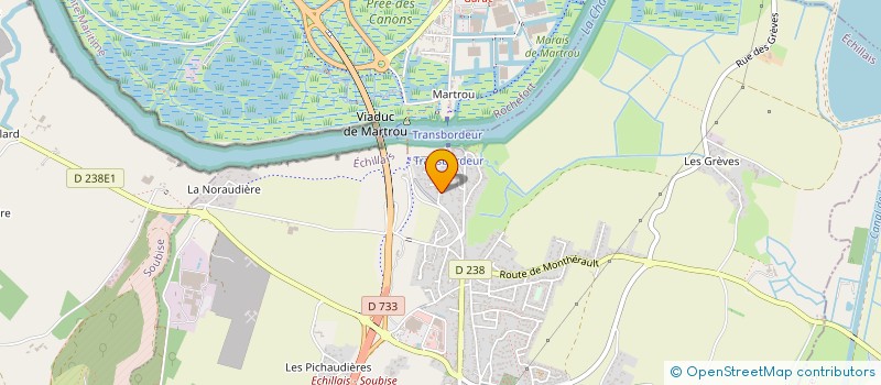 localisation de l'entreprise POEM  ECHILLAIS