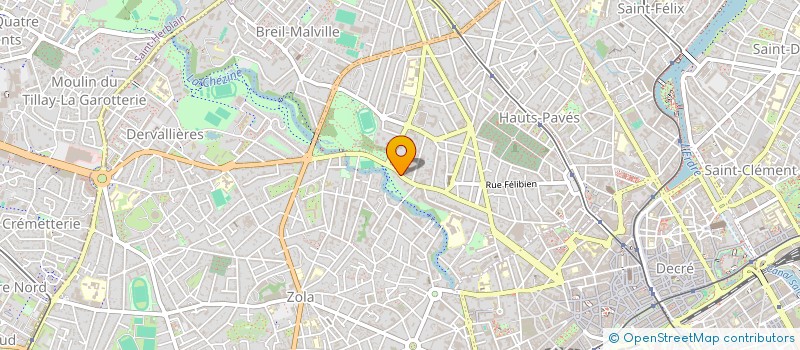 localisation de l'entreprise POEMANA à NANTES
