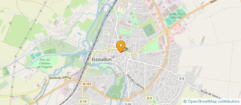 localisation de l'entreprise POESIE DE LA FLUTE à ISSOUDUN