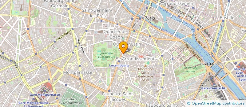 localisation de l'entreprise POESIE GRAPHIQUE  PARIS