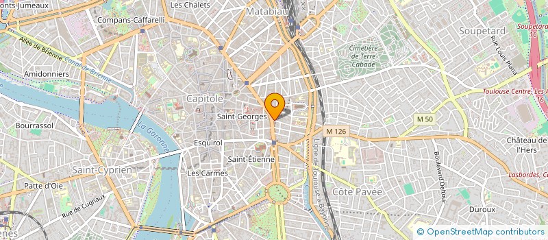 localisation de l'entreprise POETICA  TOULOUSE