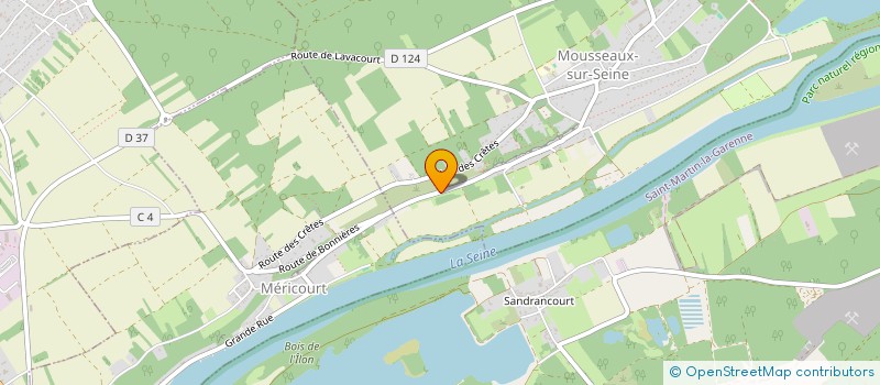 localisation de l'entreprise POETICOLLE  BENNECOURT