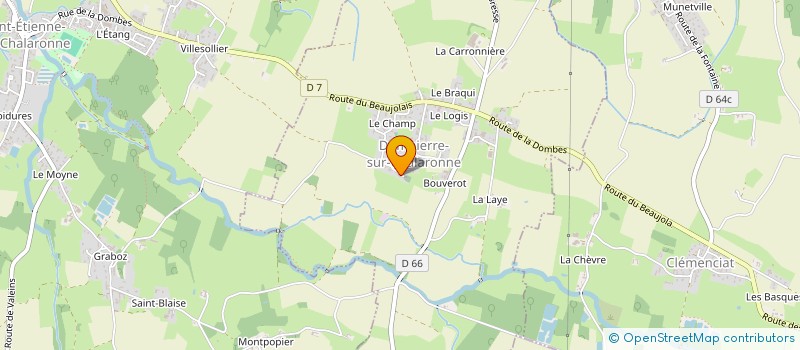 localisation de l'entreprise POETIQUE DU MOUVEMENT  DOMPIERRE-SUR-CHALARONNE