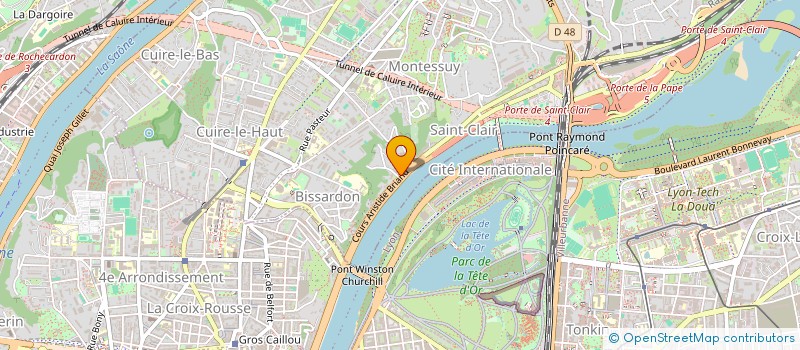 localisation de l'entreprise POEZEVARA NETTOYAGE  CALUIRE-ET-CUIRE