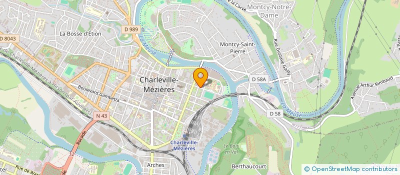 localisation de l'entreprise POF  AIGLEMONT