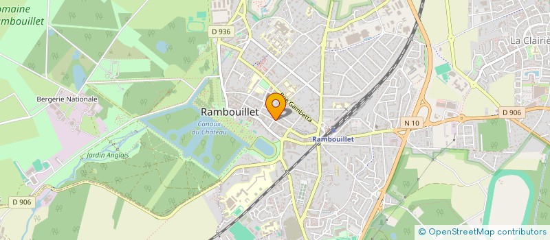 localisation de l'entreprise POF TATTOO à RAMBOUILLET