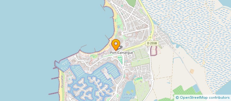 localisation de l'entreprise POFAJE  LE GRAU-DU-ROI