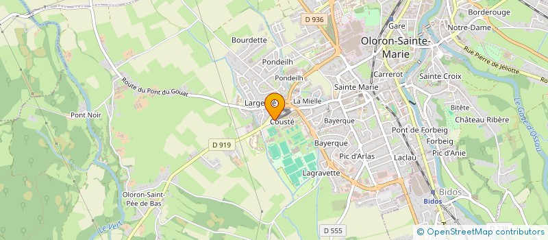 localisation de l'entreprise POFEROL à OLORON-SAINTE-MARIE