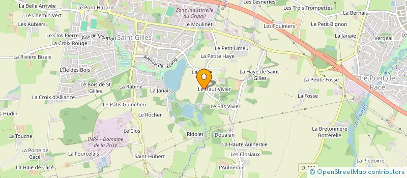 localisation de l'entreprise POFIRO  SAINT-GILLES