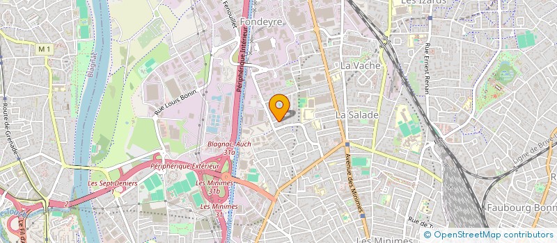 localisation de l'entreprise POGHOSYAN à TOULOUSE