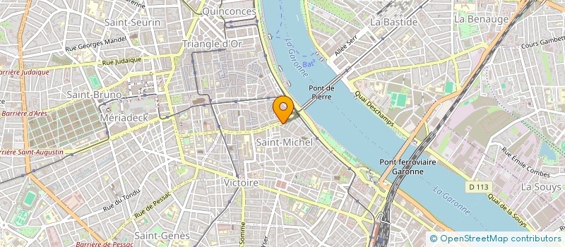 localisation de l'entreprise POGO CAFE CULTUREL  BORDEAUX