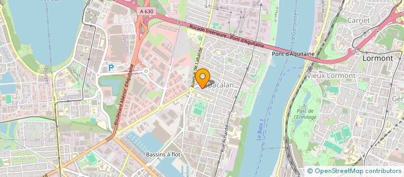 localisation de l'entreprise POGO ECHO  BRUGES