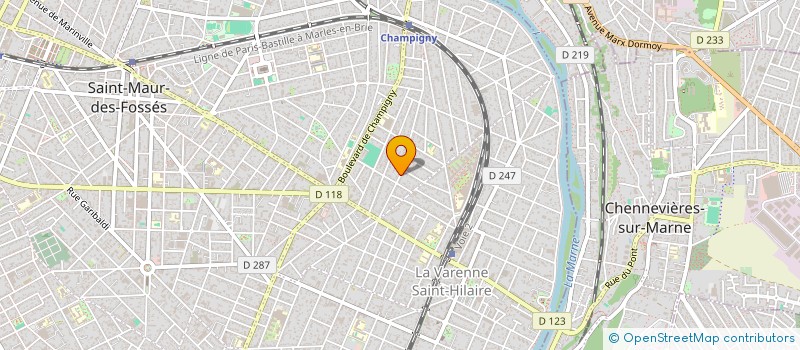 localisation de l'entreprise POGO PARTNERS à SAINT-MAUR-DES-FOSSES