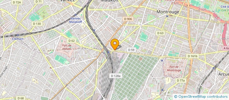 localisation de l'entreprise POGO POPE ASSO  MONTROUGE