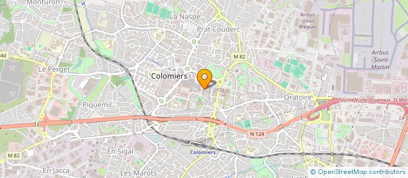 localisation de l'entreprise POGO TOULOUSE ESPORT à COLOMIERS