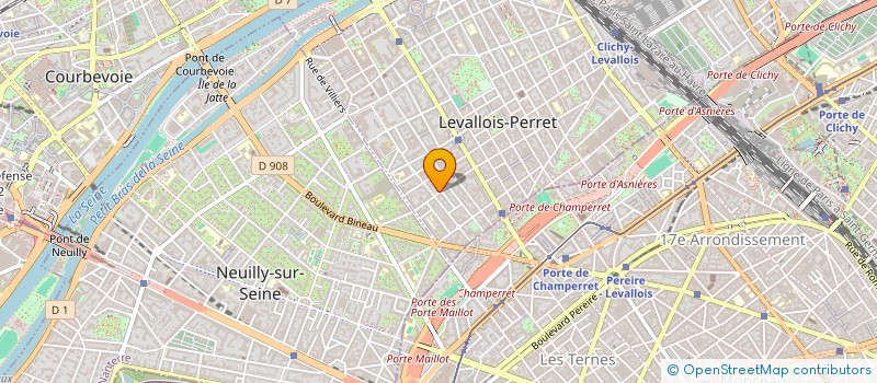 localisation de l'entreprise POGODUB à LEVALLOIS-PERRET