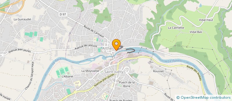 localisation de l'entreprise POGOSSIAN  SAINT JUERY