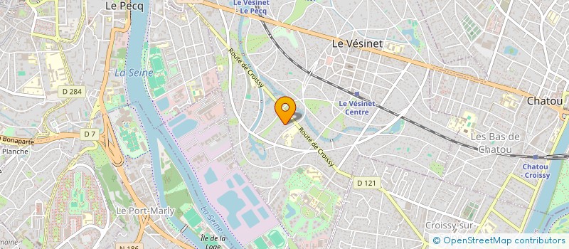 localisation de l'entreprise POGOU  LE VESINET