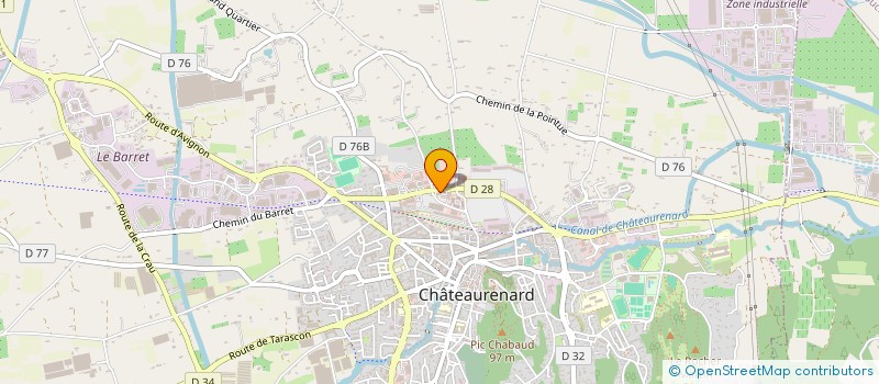 localisation de l'entreprise POGUI SA à CHATEAURENARD