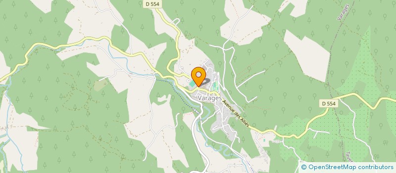 localisation de l'entreprise POHO  VARAGES