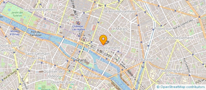 localisation de l'entreprise POIDS DE SENTEURS à PARIS