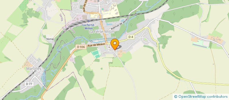 localisation de l'entreprise POIDS LOURDS OCCASIONS à LA FERTE-MILON