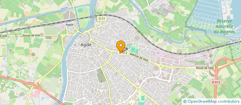 localisation de l'entreprise POIDS LOURDS SERVICES à AGDE
