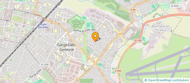 localisation de l'entreprise POIDS LOURDS TRANSPORTS à GARGES-LES-GONESSE