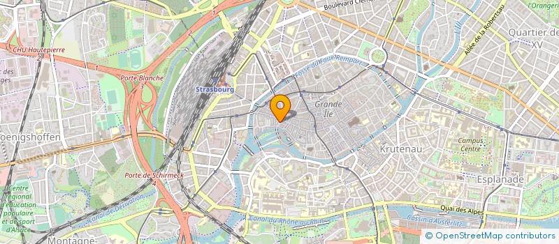 localisation de l'entreprise POIDS PLUME  STRASBOURG