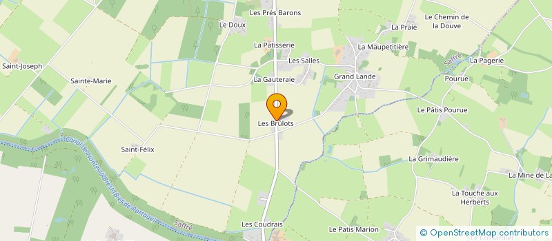 localisation de l'entreprise POIEIN  SAFFRE