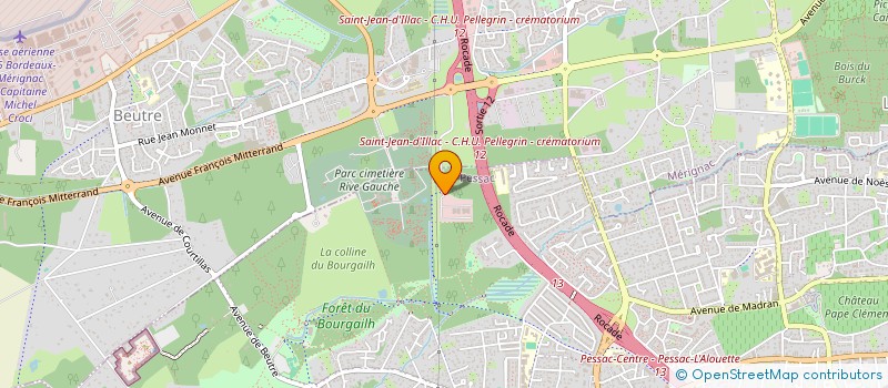 localisation de l'entreprise POIETIS BIOSYSTEMS à PESSAC