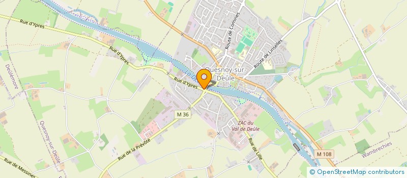 localisation de l'entreprise POIGNEE D MOTARDS  QUESNOY-SUR-DEULE