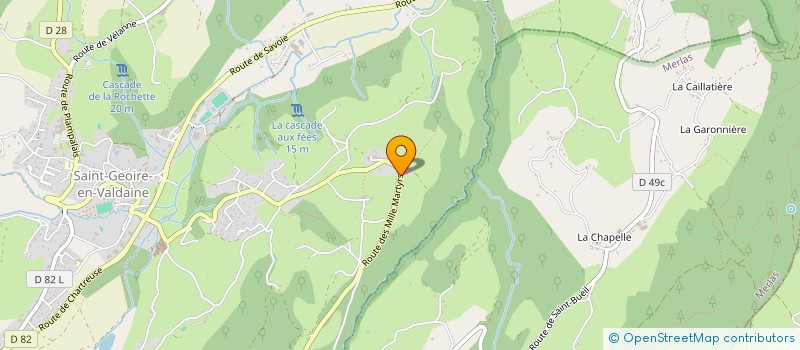 localisation de l'entreprise POIKANEN  SAINT-GEOIRE-EN-VALDAINE