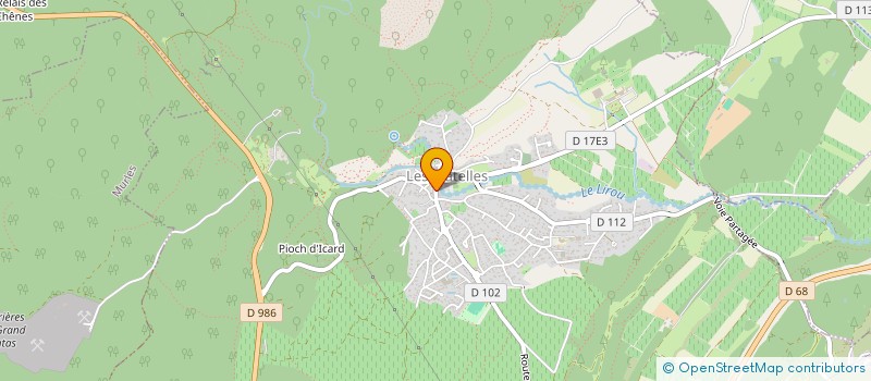 localisation de l'entreprise POIL DE PAROLE- BEL EQU'ART  LES MATELLES