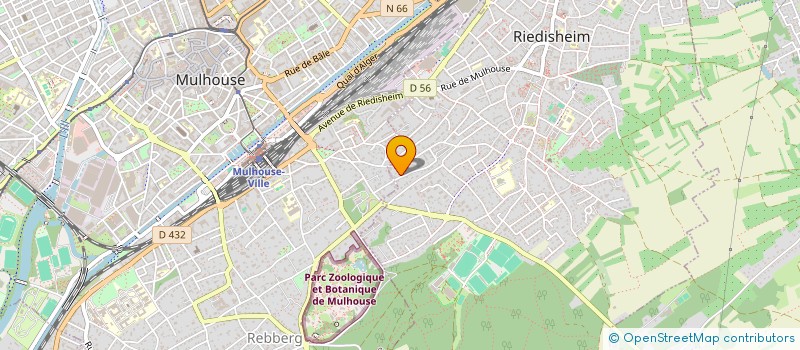 localisation de l'entreprise POILETTA  RIEDISHEIM