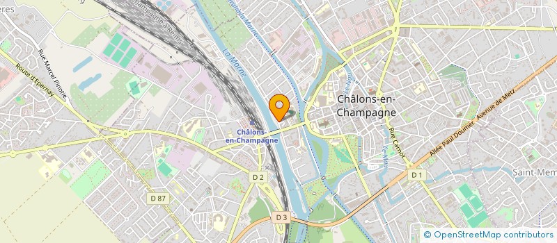 localisation de l'entreprise POILON SOFTWARE  CHALONS-EN-CHAMPAGNE