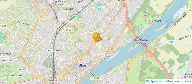 localisation de l'entreprise POILONG & COMPAGNIE  BLOIS