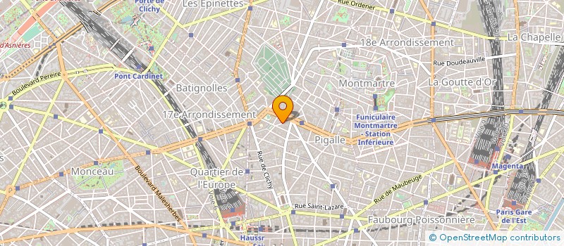 localisation de l'entreprise POINCARE IMMOBILIER  PARIS