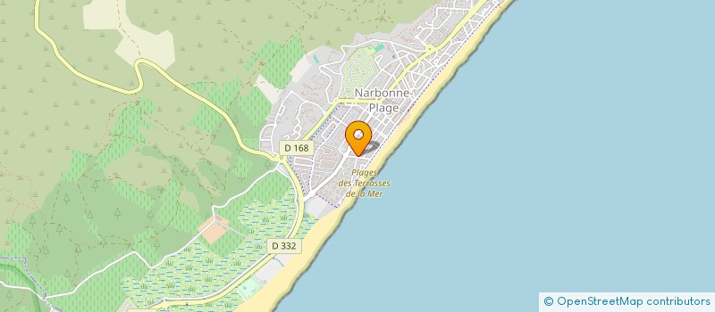 localisation de l'entreprise POING COM  NARBONNE