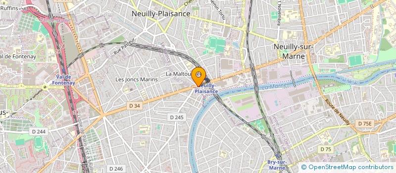 localisation de l'entreprise POING PHONE à NEUILLY-PLAISANCE