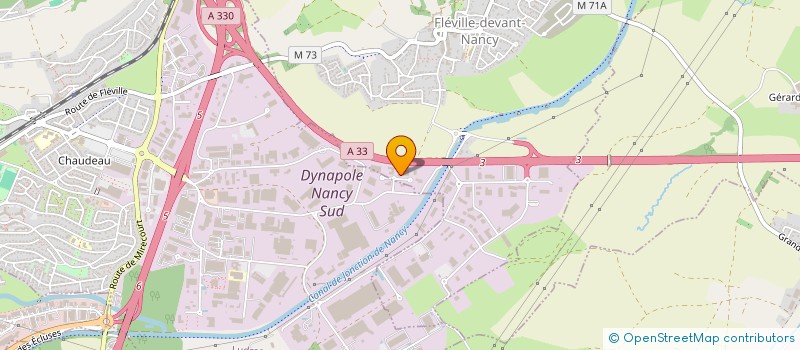 localisation de l'entreprise POINSETTIA  FLEVILLE-DEVANT-NANCY