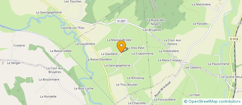 localisation de l'entreprise POINSOT REMY à SAINT-GERMAIN-DES-GROIS
