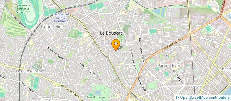localisation de l'entreprise POINT 2 CHUT à LE BOUSCAT