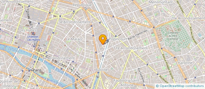 localisation de l'entreprise POINT 2 PARIS à PARIS